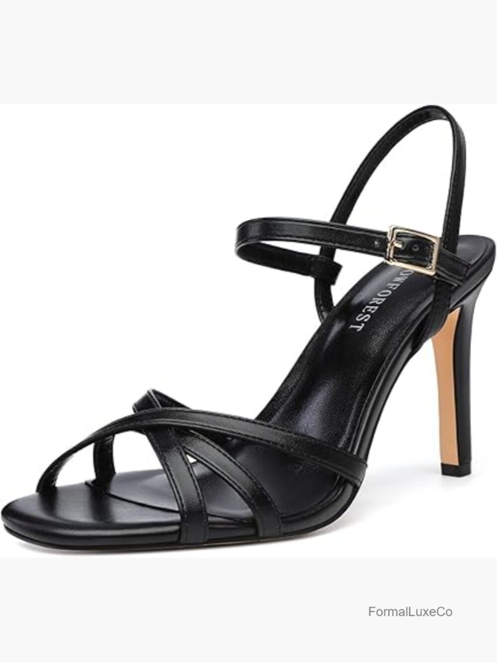 Strappy High Heeled Sandals Open Toe Stilettos Slingback Heels Ankle Strap Sexy